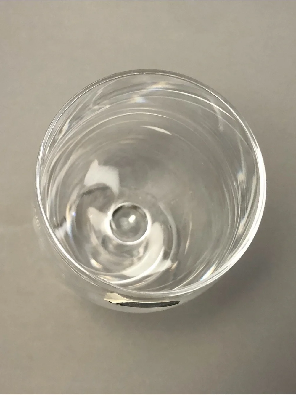Cristal D’Arques - Durand Farandole Water Goblet, Swirl Design Set of 2